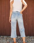 The Taylor Cropped Sailor Jeans by OAT NY