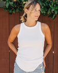 The Ariana Basic Fitted Rib Top