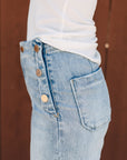The Taylor Cropped Sailor Jeans by OAT NY
