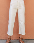The Siena High Rise Crop Jeans