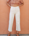 The Siena High Rise Crop Jeans