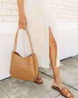 The Mischa Tan Vegan Shoulder Bag