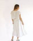 The Santorini Crop Top + Midi Skirt Set- Sold Separately