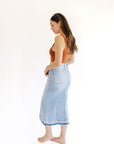 The Cadessa Mermaid Denim Skirt