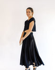 The Santorini Crop Top + Midi Skirt Set- Sold Separately