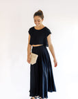 The Santorini Crop Top + Midi Skirt Set- Sold Separately
