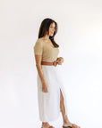 The Eva Linen Skirt