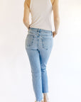 The Vicki High Rise Straight Jeans