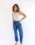 The Colette Utility Wide Leg Jeans