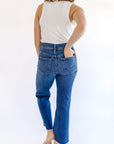The Colette Utility Wide Leg Jeans