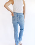 The Vicki High Rise Straight Jeans