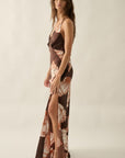 The Kailani Seashell Halter Dress