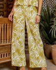 The Kanoah Leaf Top + Pants Set - Sold Separately