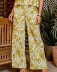 The Kanoah Leaf Top + Pants Set - Sold Separately