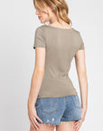 The Katie Essential Square Neck Top