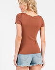 The Katie Essential Square Neck Top