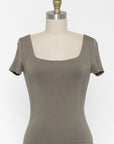 The Katie Essential Square Neck Top