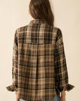 The Kenzie Plaid Flannel Button Up Shirt