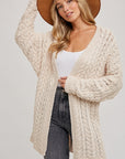 The Kera Cable Knit Cardigan