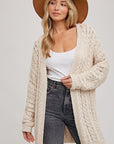 The Kera Cable Knit Cardigan