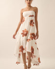 The Kezia Floral High-Low Dress