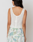 The Kila Crochet Buttondown Top