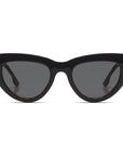 The Kim Black Tortoise Sunglasses by Komono
