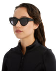The Kim Black Tortoise Sunglasses by Komono