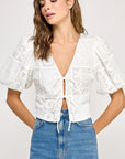 The Lana Front Tie Top