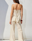 The Lana Linen Tank + Pants Set - Sold Separately