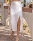 The Leni Woven Top + Skirt Set - Sold Separately
