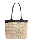 The Lina Straw Tote Bag