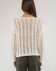 The Liv Crochet Knit Pullover
