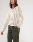 The Liv Crochet Knit Pullover