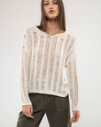 The Liv Crochet Knit Pullover