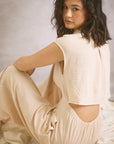 The Lottie Cutout Back Jumpsuit