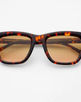 The Lucy Brown Tortoise Acetate Cat Eye Sunglasses