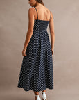 The Isadora Polka Dot Midi Dress