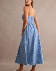 The Isadora Polka Dot Midi Dress