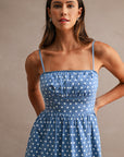 The Isadora Polka Dot Midi Dress