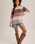 The Maggie Color Block Sweater