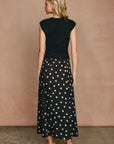The Maisey Polka Dot Maxi Skirt