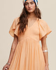 The Maisie Smocked Midi Dress