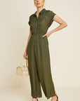 The Malia Buttondown Jumpsuit