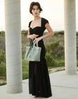 The Malia Laser Cut Tote Bag