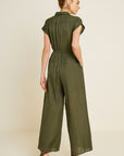 The Malia Buttondown Jumpsuit