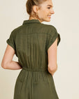 The Malia Buttondown Jumpsuit