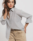 The Mallory Linen Button Down Shirt