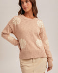 The Maren Seashell Pullover Sweater