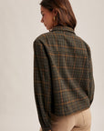 The Margot Plaid Crop Jacket